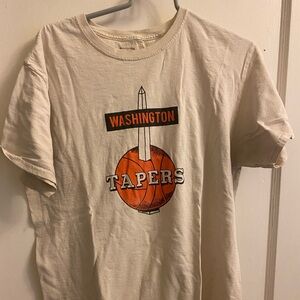 Washington Tapers ABL vintage basketball team t-shirt Mens Large